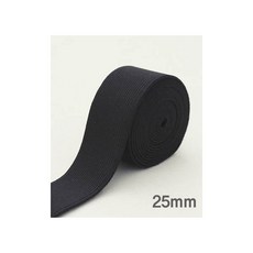 퀼트스타 고급 고탄력 고무줄 25mm_블랙, 1개, 블랙