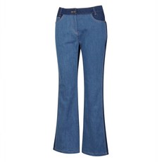 [AK플라자] [와이드앵글] 여성 CO 데님 부츠컷팬츠 WWP24352N2