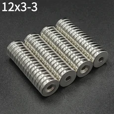 10개 12x3 3 자석 12mm X 원형 초강력 영구 냉장고 DIY 건축용, 01 10pcs