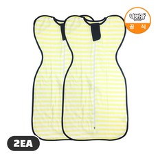 나비잠 신생아 속싸개 순면 옐로우스트라이프(M) 2EA 스와들