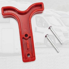 앤더슨 커넥터 핸들 충전 카라반 차량 카라반 지게차 안정성 고정 볼트 탈부착 자동차 충전+노드커머스Shop, 앤더슨커넥핸들120A2p