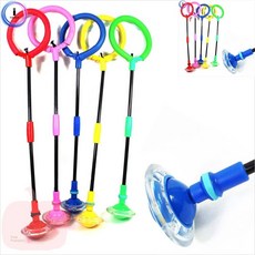 MP 접이식LED 발목줄넘기 색상랜덤 1개 줄넘기용품, 단품