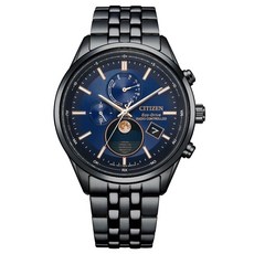 CITIZEN 星辰 代言人廣告款 光動能全球電波月相手錶 BY1035-56L