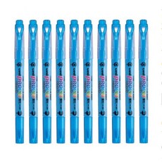 미쯔비시 유니 프로퍼스 일반 형광라인 PUS-102T 형광펜, 블루