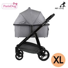 애견유모차 패리스독 루쏘 유모차 디럭스(그레이/XL), 본상품선택