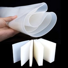 미끄럼 없음 시트 저항 방지 가스켓 방수 고온 냄새 흡수 실리콘 반투명 충격, m, 300x300mm, 1개