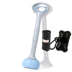 精選優品 撿便器 拾便器 折疊拾便器 拾便袋 剷屎神器 便攜折疊狗狗拾便器外出遛狗不臟手撿便器狗屎夾子家用剷屎, 70CM天空藍（套餐一）, 1個