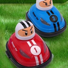 RC 범퍼카 레이싱 틱톡 킬링타임 어른 고카트 키덜트 배틀 장난감, E. 레드 블루