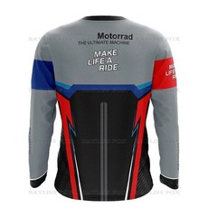 bmw 호환 Motorrad R1250GS R1200GS F850GS F750GS 롱 티셔츠 투어링 바이크 오토바이 레이싱 어드벤처 블랙 그레이 여름 저지, [03] L, 03 L, 1개