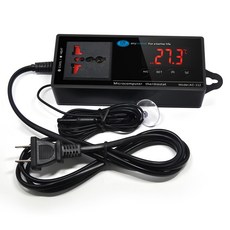 PJ小舖 控溫器 溫控器 數位恆溫器 水族魚缸 陸龜 爬蟲 寵物適用, 1個