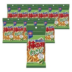 龜田製菓 柿種米果 山葵風味, 57g, 12包