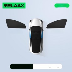 NOVA 모델y썬쉐이드 햇빛가리개 선블라인드, 1개, Y 앞쪽 측면 창 2 장 점심시간 캠핑에