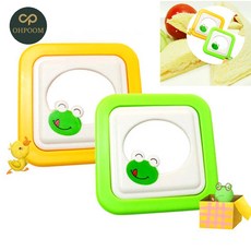 [픽커] 샌드위치틀 식빵커터모양틀 소풍샌드위치만들기 개구리 샌드위치 만들기 랜덤1개