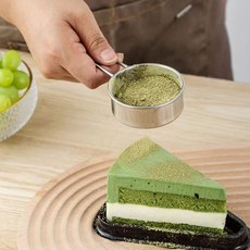 老街口 提拉米蘇模具 陽極處理 慕斯盒子 烘焙工具 鋁合金長形 全套, 1個, 單件）糖粉篩