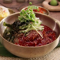 [동해막국수] 47년 강릉노포 맛집 비빔막국수 (감자메밀면+양념장) / 쫄깃한 식감 비법소스, 200g, 10세트