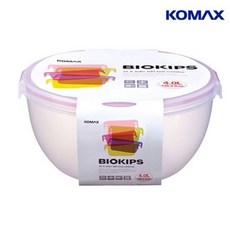 코멕스 수박화채 보관용기 핸들형 4L 밀폐용기 보관통, 1개
