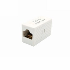 인네트워크 CAT.6 UTP I형 랜커플러 화이트 IN-6IC-UTPCC 8P8C RJ45 PCB사용 50u금도금, 1개