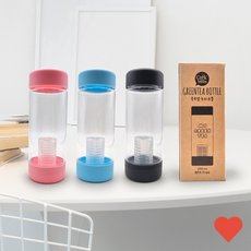 주방 용기 쿡투맘 트라이탄 보틀 395ml 뜨거운 물 4단, 1개, 1ml, 블루