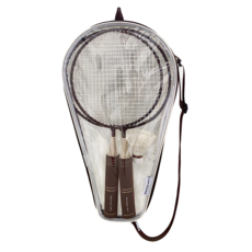 까사드로잉 어린이 배드민턴라켓 경량 유아 미니 배드민턴채 키즈 스포츠, 브라운, 1개