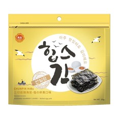 CHUNPIN HiBs三切岩燒海苔-塩の卵黃口味 (30g) 海苔酥脆鹹香, 30g, 1個