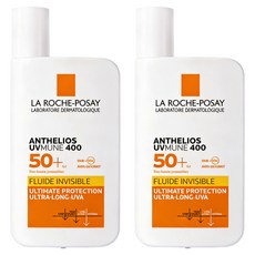 라로슈포제 안뗄리오스 UV 뮨 400 플루이드 인비저블, 50ml, 2개