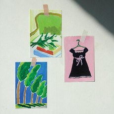 아트박스/문구앤토이스 [잼스튜디오] 리틀띵 포스트 카드 part 03, 15 가로수길, 15 가로수길