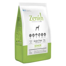 Zenith 鮮力士 高齡犬 頂級無穀軟飼料, 羊肉 + 雞肉, 3kg, 5袋