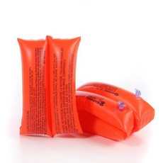 INTEX 兒童充氣手臂圈 漂浮圈 3-6歲適用 學游泳安全輔助, 1個, 橙色手臂圈