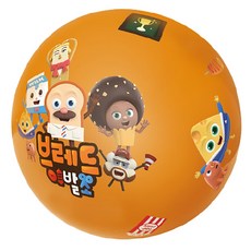 브레드이발소 탱탱볼(22) 물놀이 여행 휴가 캐치볼 수영장 캐릭터 유아 어린이, 단품, 1개