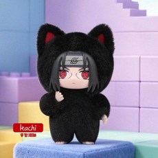EAKI 나루토질풍전 키링 캣 코스튬 고양이 인형 랜덤박스 선택가능 12종, 1개, 이타치