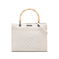 구찌 중고 2000-2015 GG Canvas Bamboo satchel