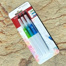 톰보 물 내장해서 사용하는 pocket 워터브러시 3종Set, 본상품