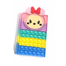 푸쉬팝 버블 가방 필통 팝잇 팝잇노트 뽁뽁이, 1개, 마우스 다이어리(파스텔)