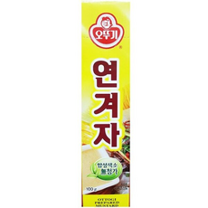 연겨자 튜브 오뚜기 식당용 겨자 소스 액상, 4개, 100g
