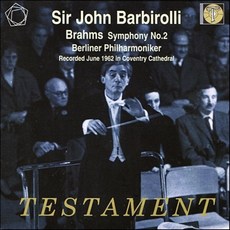 [CD] John Barbirolli 브람스: 교향곡 2번 (Brahms: Symphony Op.73) 존 바비롤리 베를린 필하모니 : 1962년 6월 코번트리 대성당 실황