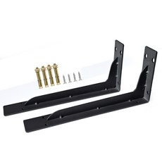 튼튼한 대형 선반 와이드 브라켓 벽선반 지지대 고하중 선반 꺽쇠 중량 받침대 경첩, 2T