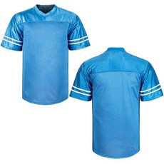 MESOSPERO 남성용 빈 축구 유니폼 메시 폴리에스터 플레인 풋볼 셔츠 풀오버 스포츠 의류 블랙 화이트 그레이 옐로우 F-라이트 블루 XL