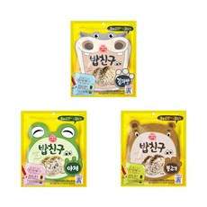 오뚜기 밥친구 3종 야채+김자반+불고기 각3개씩 세트(총9개)즉석간편요리, 1세트, 33.3g