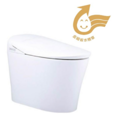 智能馬桶 金級省水 龍捲沖水 夜間柔光照明 316不鏽鋼噴頭 CA1384S, CA1384, 無支援安裝