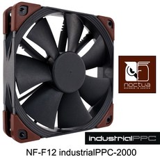 小白的生活工場 Noctua NF-F12 工業級IP52防塵防水風扇，高效散熱，靜音運行，適用於工業伺服器, 1個