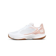 윌슨 여성용 Hurakn Lite Padel 신발 화이트/카메오 로즈/검 695880
