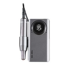 네일 드릴 손톱 발톱 정리기 관리기 스케일링 기계, 1개, 실버