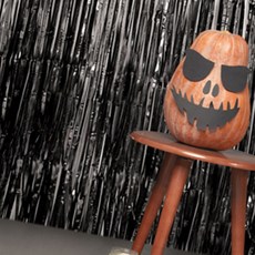 닐스 파티 배경 커튼 블랙 파티룸꾸미기