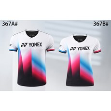 YY 羽球衣 熱銷情侶款短袖比賽隊服 羽毛球服 短袖訓練服 運動套裝 跑步服 網球衣, 男上衣,XL, 1個