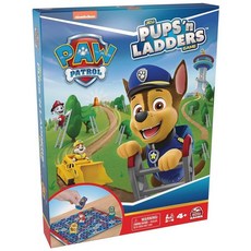 Spin Master Games PAW Patrol Pups 'N Ladders 게임 퍼피 구조대 장난감 클래식 활동 어린이 및 가족용 2-4명의 플레이어 만 4세 이