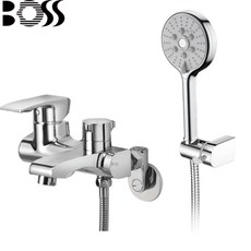 BOSS 台灣製造 D-9167 沐浴龍頭 淋浴龍頭 BHW 三段按鍵式蓮蓬頭, 1個