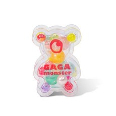 GAGAmonster 北歐小熊珠寶盒 史萊姆配件 收納盒 飾品盒 可愛造型 桌面收納, 1個