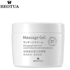 BEOTUA 玫瑰蠶絲蛋白按摩膏 深層補水保濕 清爽潔淨, 1個, 泊蝶玫瑰慧絲蛋白按摩膏,單瓶装