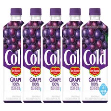 델몬트 콜드 100% 포도, 5개, 900ml