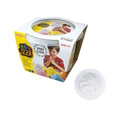 도너랜드 뽀송이 모래 500ml, 흰색, 1개
